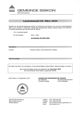 Landratswahl 03.03.2024